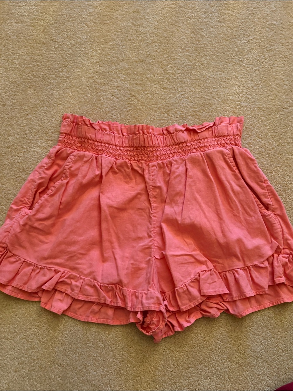 Coral Aerie Flowy Shorts